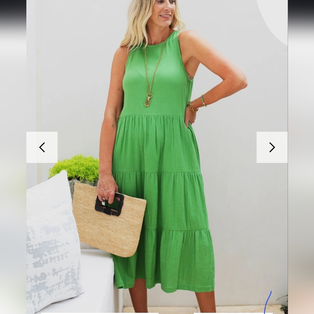 Ex Voto Etta Midi Sundress XS